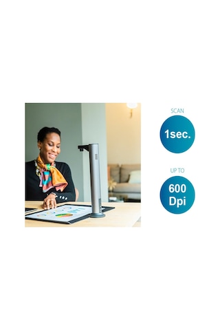Irıscan Desk Pro Belge Tarayıcı Led, Kitap Tarayıcı 18 Mp Kamera -v7pro: A3 Tarayıcı 60ppm Readirispdf Ocr Düzenleyici, 600 Dpi Belge Kamerası Görselleştiricisi