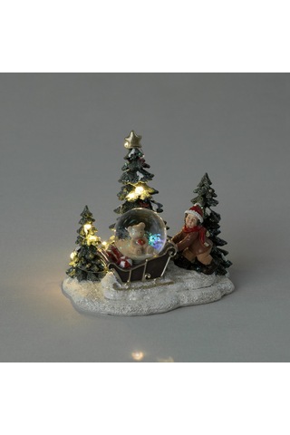 Linens Joy Kar Küresi Ledli Yılbaşı Dekor