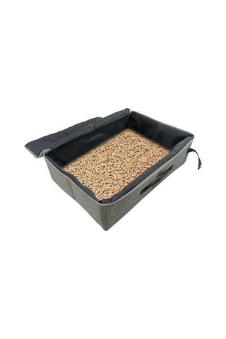 Dm Kediler İçin Seyahat Çantası - Evcil Hayvan Taşıma Ve Kedi Tuvaleti