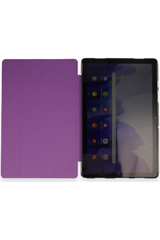 İpad Uyumlu Mini 3 Kılıf Tablet Smart Kılıf - Mor Diğer