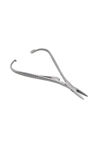 Barışhan Medikal Mikrocerrahi Mathieu İğne Tutucu Gri 5.5 İnç Avuç İçi Cerrahi Eğitim Materyali