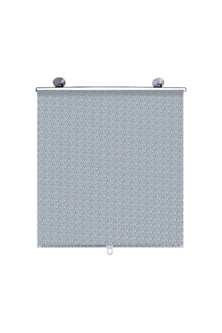 Kosona 40x60cm Otomatik Geri Çekilebilir Pencere Perdeği - Güneş Koruyucu, Isı Yalıtımı, Delik Açmayan Montaj, 3 Süspansiyon Çubuğu İle Y-5214