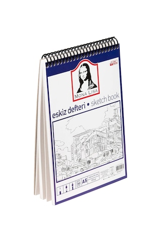 Monalisa Eskiz Defteri Telli A5 120 Gr 50 Yp Mn13-5 Lacivert