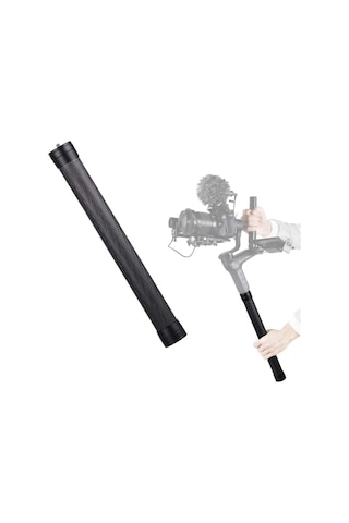 Gimbal Uzatma Çubuğu Karbon Fiber Çubuk Monopod Çubuk Hafif 1/4'' 3/8'' Djı Ronin S/sc, Osmo Mobile 3, Zhıyun Crane