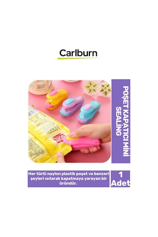 Özel Üretim Yiyecek Sebze Tazeliği Koruma Sağlayan Zararsız Pili Poşet Kapatıcı Mini Sealing