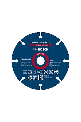76 Mm Kesme Diski İle Ahşap Ve Plastik Kesimi İçin Uzun Ömür