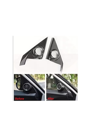 Honda Civic Fc5 Twitter Kaplama 2 Parça Karbon 2016 2021