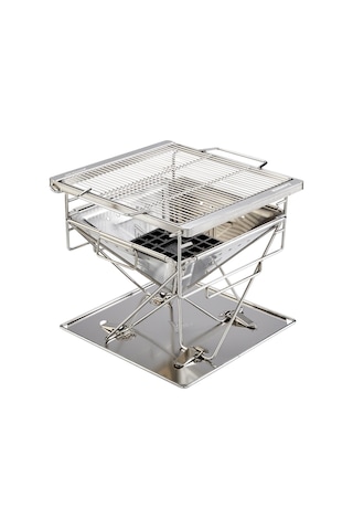 Groenberg Katla Premium Mangal Grill M Gümüş