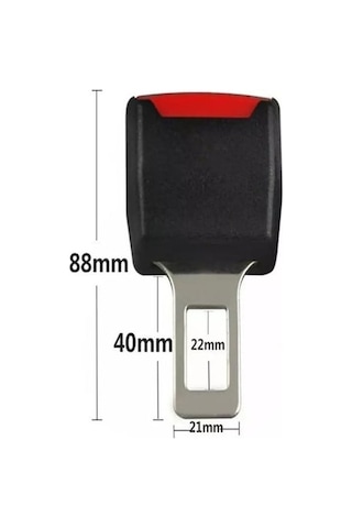 Extra Marketing Fiat Fiorino Uyumlu Emniyet Kemeri Yükseltici Adaptör Susturucu Toka 2 Adet