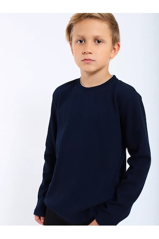 Breeze Okul Uzun Kollu Üst 172694844 Mavi