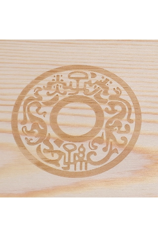 Dofolink Çam Ahşap 50 Adet Madeni Para Saklama Kutusu - Nem Engellli, Vintage Kilitli, Koleksiyonluk Medeniyeler İçin Koruyucu Sandık Diğer