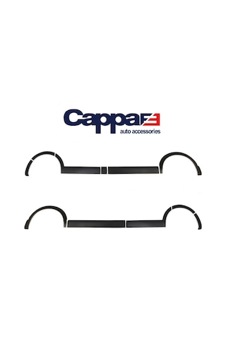 Volkswagen Transporter T5 Kısa Şasi Çamurluk ve Kapı Dodikleri Set / 11 Parça / Sağ Sürgü 2003-2009