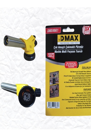 Dmax Çok Amaçlı Çakmaklı Pürmüz Başlığı Sarı