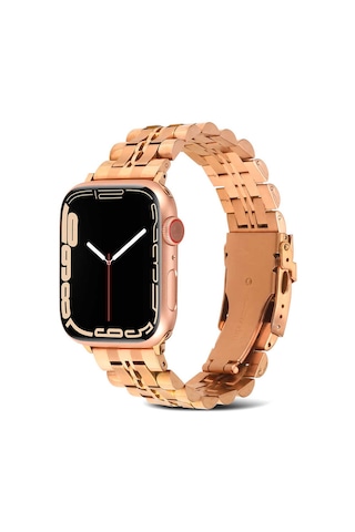 Watch 7 41mm Uyumlu Krd-54 Metal Zore Kordon-rose Gold
