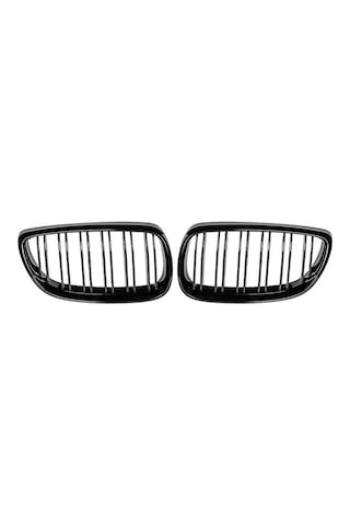 Bmw 3 Serısı E92 2006-2009 M3 Böbrek Cıft Cızgı Panjur Pıano Bl