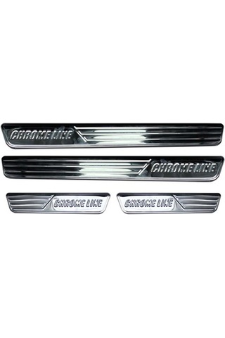 Seat Octavia A7 Chrome Line Kapı Eşiği 4 Prç Krom 2013 ve Sonrası