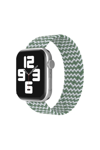 Koodmax Apple Uyumlu Watch Solo Loop Esnek Örgü Kordon 1 2 3 4 5 6 7 8 Se Ultra - L Large 38 40 41mm