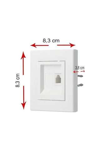 Schneider Asfora Krem 1xrj11 - 4 Kontaklı Çercevelidir N117842