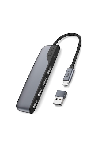 4 Port Usb-c To Usb Hub Type-c Usb 3.0 Çoklayıcı Laptop, Macbook, İpad Ve Pc Uyumlu