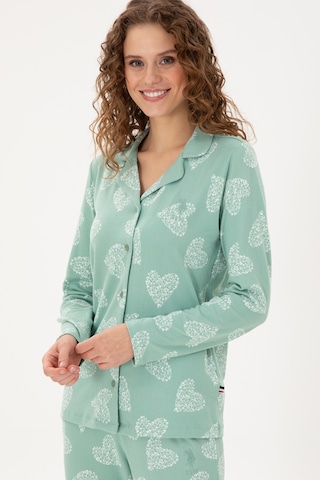 U.s. Polo Assn. Kadın Mint Pijama Takım 50302757-vr090 Mint Mint Yeşili
