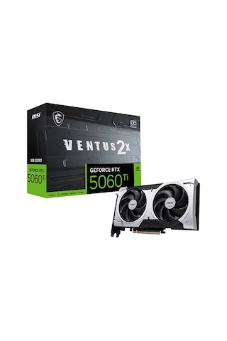 Msı Geforce Rtx 5060 Tı 8g Ventus 2x Oc Plus Gdrr7 128bit Dx12 Aeae1msı0212