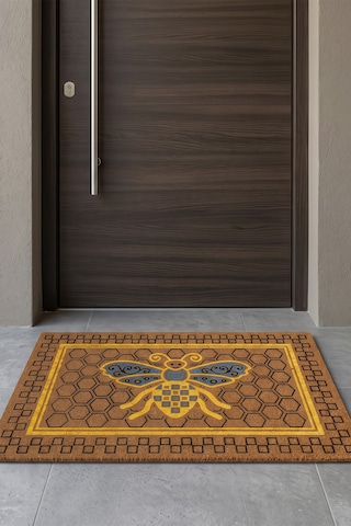 Villadia Home Textile Kapı Önü Paspası Kaymaz Taban Dekoratif Paspas Ev Giriş Antre İç Ve Dış Mekan Paspası 45x70 Cm 19ypycoco