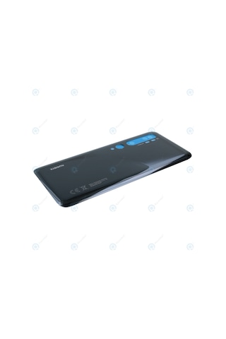 Xiaomi Mi Note 10 Pil Kapağı, Lens Hariç - Siyah