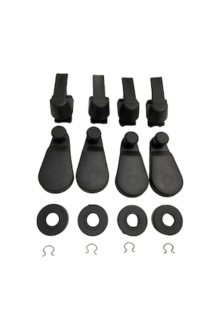 Tofaş Cam Açma + İç Açma Kolu M131 Dkş 12 Parça Segmanlı Set Tofaş Cam Açma + İç Açma Kolu M131 Dkş 12 Parça Segmanlı Set