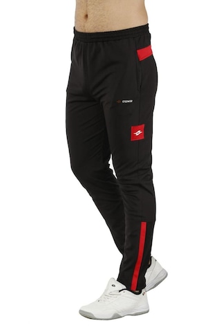Crozwise 2245-10 Erkek Scuba Dalgıç Training Spor Pantolon Siyah Kırmızı Siyah - Kırmızı