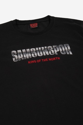 Samsunspor Kıng Of The North T-shırt Siyah