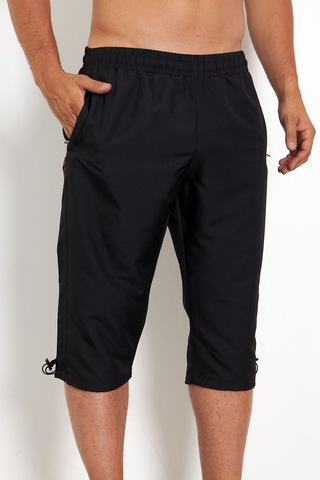 Enrico Ferry Erkek Siyah File Astarlı Hızlı Kuruyan Kapri 2625s