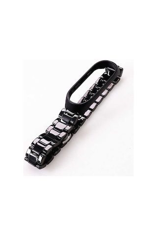 Xiaomi Mi Band 3 Uyumlu Krd-21 Metal Mkst Kordon-gümüş