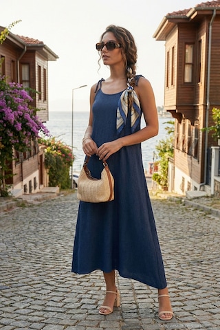 Lela Bayan Elbise 5865732 İndigo İndigo