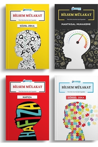 Teknookul Yayınları 1. Sınıf Bilsem Sınavı Hazırlık Mülakat Seti