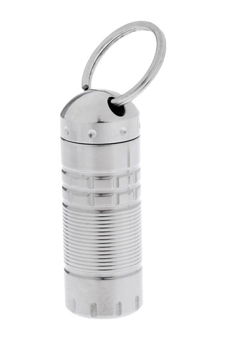 Suntek Su Geçirmez Titanyum Kapsül Tutucu Hap Konteyner Kutusu