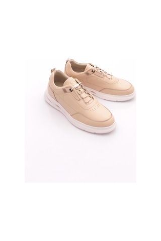 Dgn 2678 Erkek Sneaker Ayakkabi Bej Napa