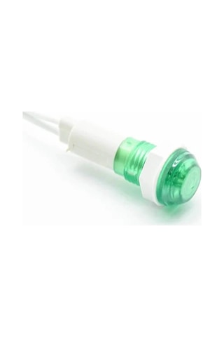 Ic-227 10mm Sinyal Lambası Plastik Kablolu 220v Yeşil