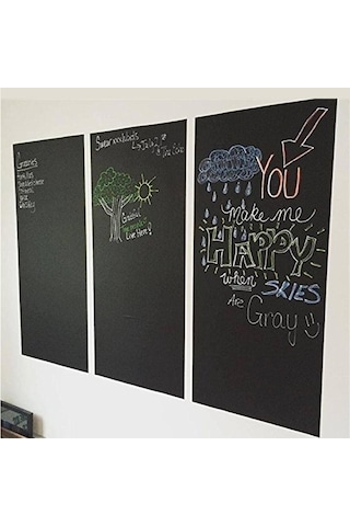 Yapışkanlı Kara Tahta Stıcker Blackboard (529017843)