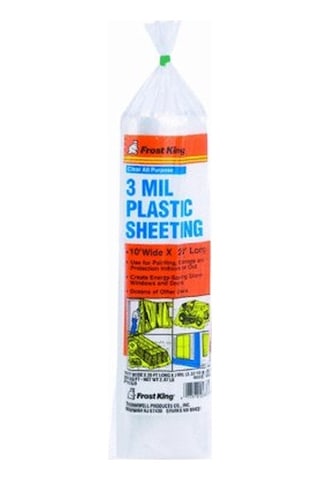 3 Polietilen Kaplama 10 20 Ft. X 3 Mil Şeffaf 10'x 20 '