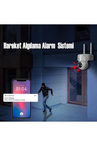 Cata Ct-4051 Dış Mekan Akıllı Kamera Full Hd 1080p Ip66