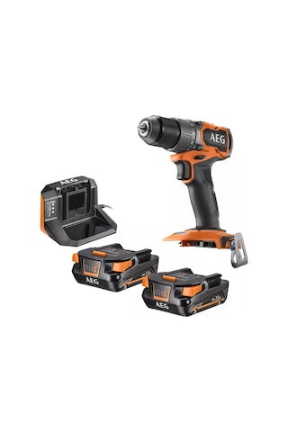 Aeg BSB 18SBL2-202C 2 x 2.0 Ah Sarjlı Darbeli Matkap 4935480058