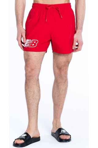 New Balance Lifestyle Men's Swim Shorts Erkek Deniz Şortu Kırmızı