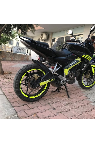 Pulsar Ns200 Stıcker Set Beyaz
