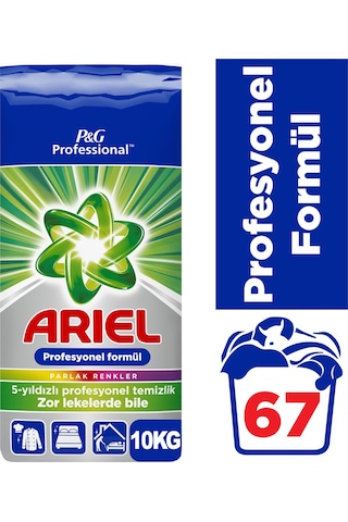 Ariel Professional Parlak Renkler Toz Çamaşır Deterjanı 10 KG