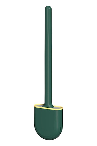 Konesam Silikon Tuvalet Fırçası Seti - Yumuşak Tüyler, Glazeyi Korur, Kolay Temizlenir, Duvar Montajlı İnce Tasarım Diğer