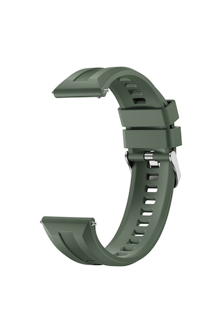 Amazfit Gtr 47mm Cppl Krd-148 22mm Silikon Kordon - Beyaz