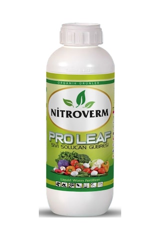 Nitroverm %100 Organik Konsantre Sıvı Solucan Gübresi