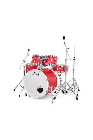Pearl Dmp905/c899 Decade Maple Matte Racing Red 5 Parça 20b/10t/12t/14f/14s Aksamlı Akustik Davul Seti