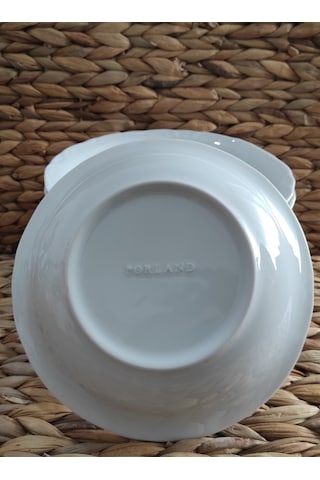 Porland Porselen Anadolu Beyazı 13 Cm 12 Adet Küçük Çorba Kases