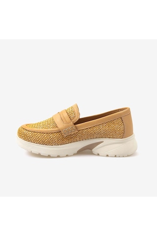 Kemal Tanca Kadın Spor & Sneaker Ayakkabı 3250 Kum Beji
